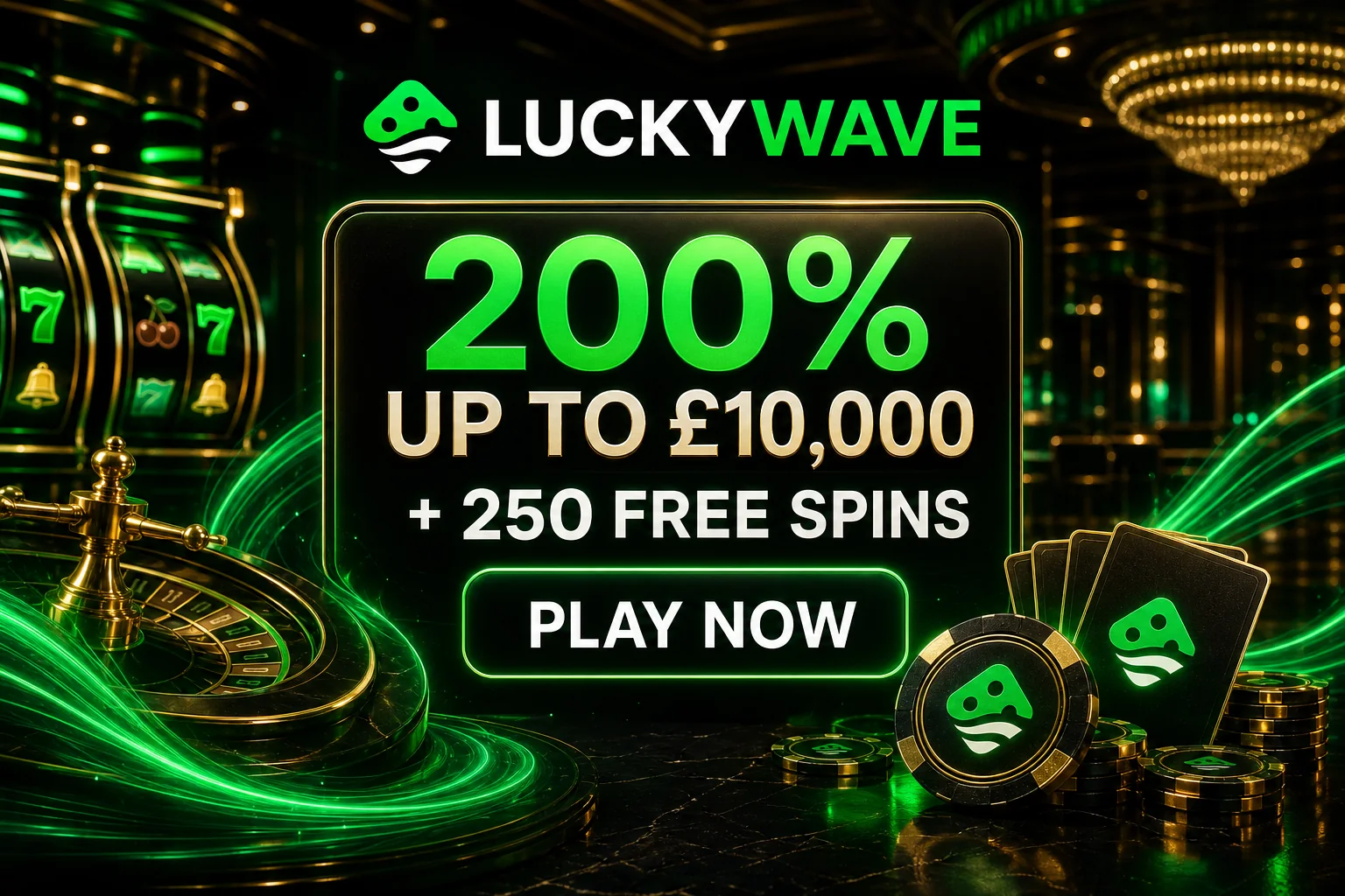luckywave casino promotion